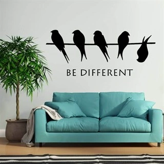 Be Different  - wallstickers