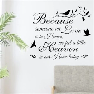 Because someone we love - wallstickers