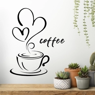 Wallsticker coffee mug
