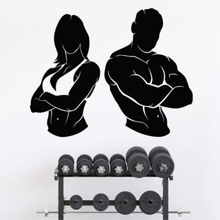 Fitness par - Wallsticker