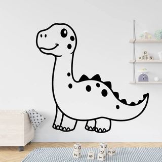 Den søde dinosaur - Wallstickers