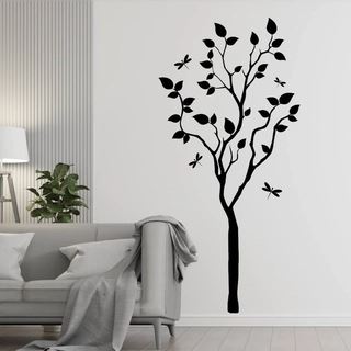 Elegant træ - wallstickers