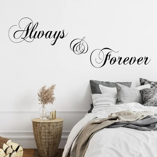 Always and Forever  - wallstickers