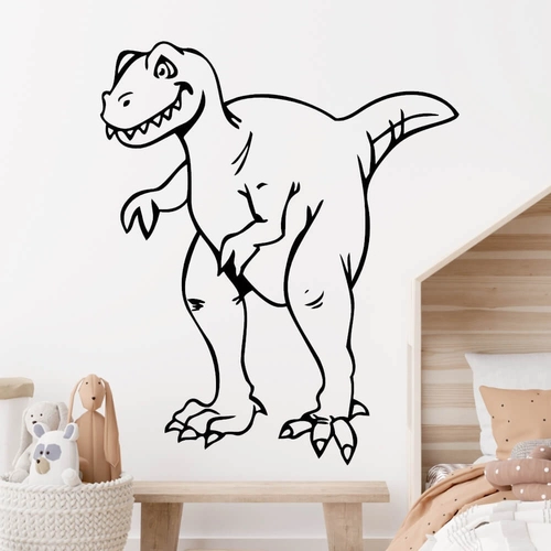 Tyrannosaurus wallsticker - super sej stickers til drenge