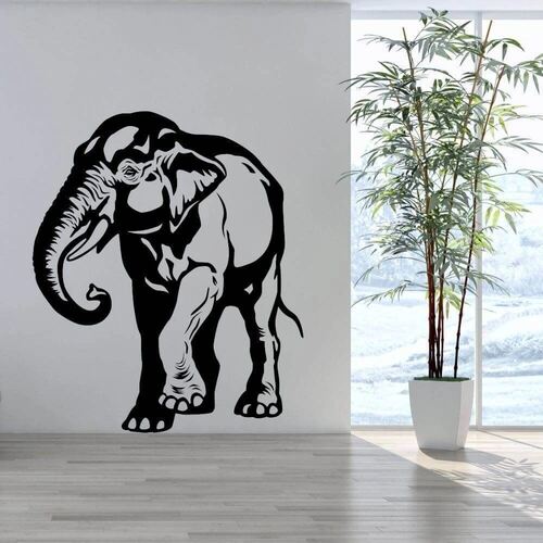 Wallstickers med Asiatiske elefant