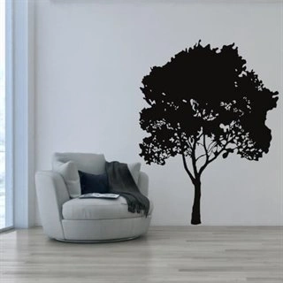 wallstickers med et lille træ