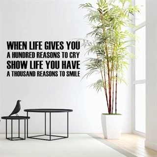 When life gives you - wallstickers