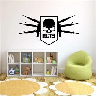 wallstickers med  call of duty elite