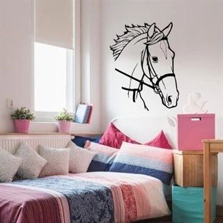 wallstickers med en stor flot hest
